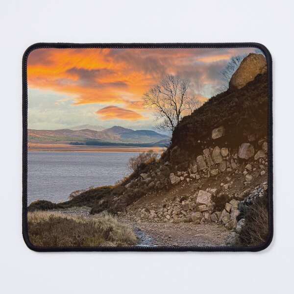 Item preview, Loch Muick sunset  designed and sold by Julie Bell.