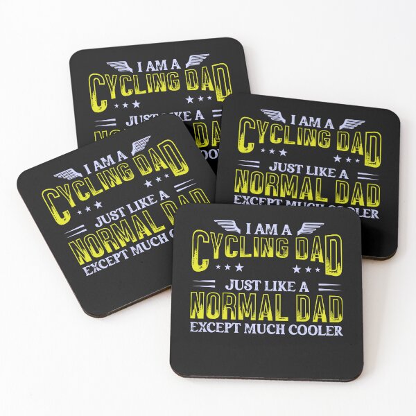 Item preview, Funny Cycling Bicycle Riders Quote I'am a Cycling Dad, Road Racing Bicycle Tours designed and sold by ghostsanda.