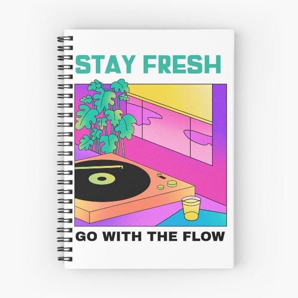 Item preview, Go with the flow music lovers streetwear designed and sold by deluxis.