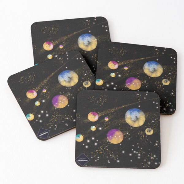 Item preview, Galaxy Stars Shine Dark Planets Universe designed and sold by andromedacenter.