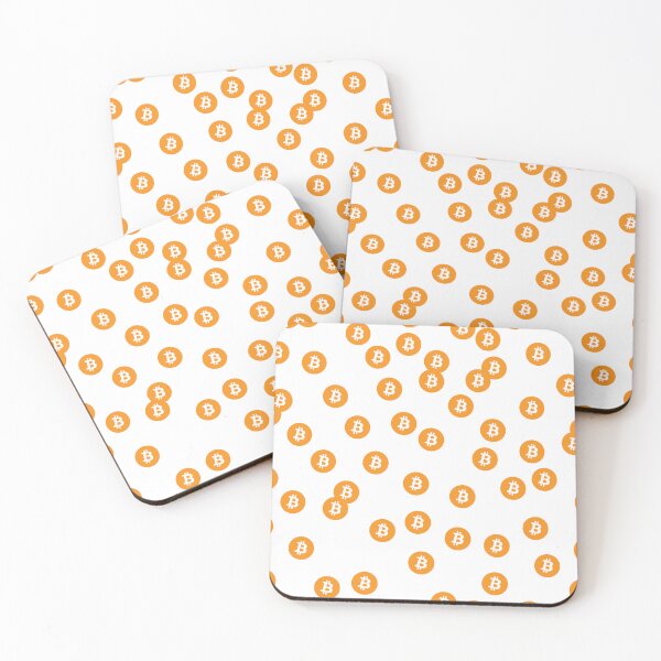 Item preview, Bitcoin BTC Dots designed and sold by HerbalBlue.