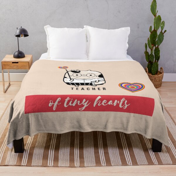 Item preview, Teacher Of Tiny Hearts - Cute cat designed and sold by OMdesign10.