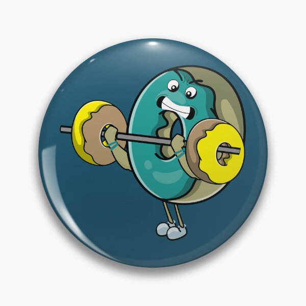 Item preview, Donut forget leg day ,barbell donut designed and sold by Donutlovers.