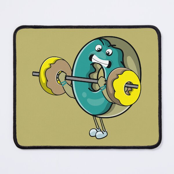 Item preview, Donut forget leg day ,barbell donut designed and sold by Donutlovers.