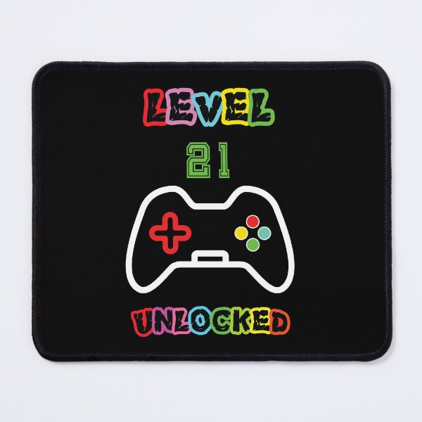 Item preview, Level 21 Unlocked, 21st Birthday Gift designed and sold by jain-ravi002.