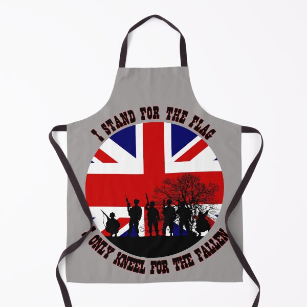 Item preview, I Stand For The Flag - I Only Kneel For The Fallen designed and sold by Edpod.