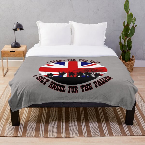 Item preview, I Stand For The Flag - I Only Kneel For The Fallen  designed and sold by Edpod.