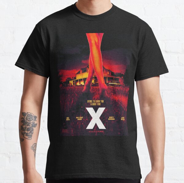 X Horror Thriller Movie 2022 Classic T-Shirt