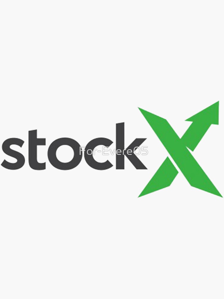 "stockx" Sticker for Sale by ForEvere05 Redbubble