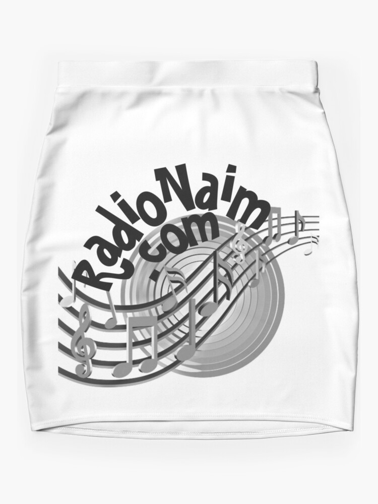 Thumbnail 3 of 4, Mini Skirt, Radio Naim Logo 1 designed and sold by Naim Halawi.
