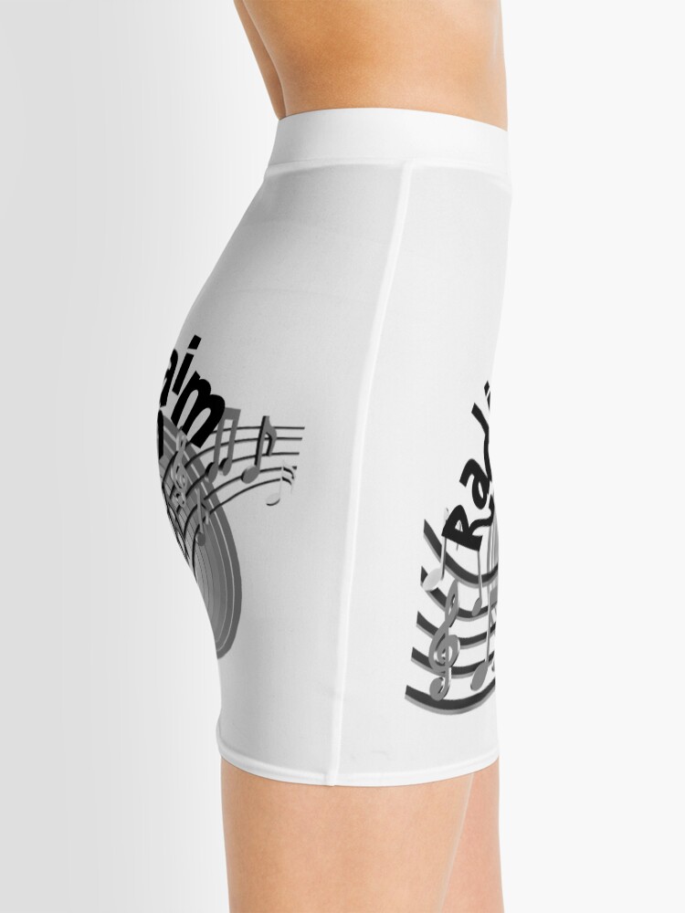 Thumbnail 2 of 4, Mini Skirt, Radio Naim Logo 1 designed and sold by Naim Halawi.