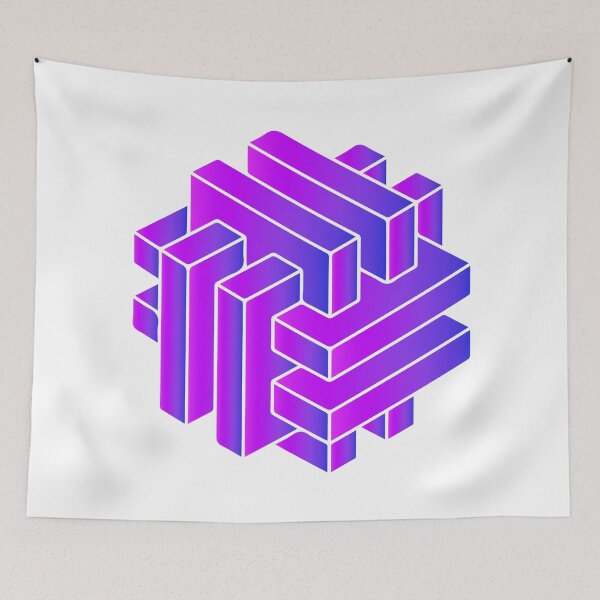 Item preview, Eempohsibol Shape 1: Shapes Of Purple designed and sold by Randomazer.