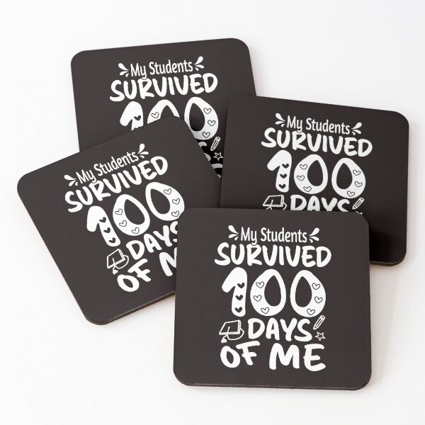 Item preview,  My Students Survived 100 Days Of Me  Funny designed and sold by trendyshopy.