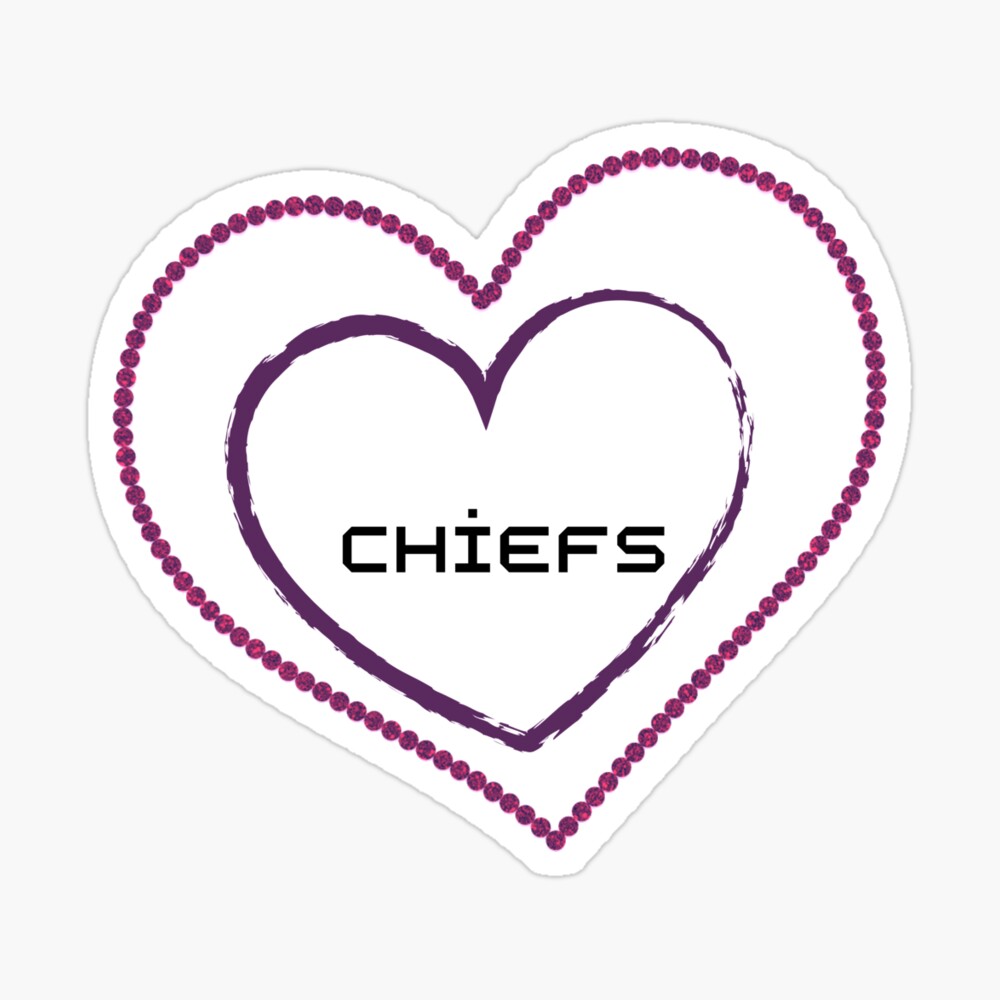 KC Chiefs Cheetah Heart Sweatshirt, Chiefs ShirS;KC Shirt, Chiefs Shirtl  Capundefined by Hilinashop