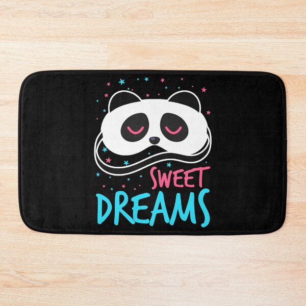Item preview, sweet dreams panda-funny animals typography designed and sold by Hartics.