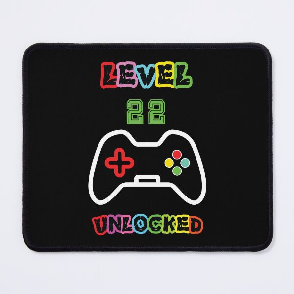Item preview, Level 22 Unlocked, 22nd Birthday Gift  designed and sold by jain-ravi002.