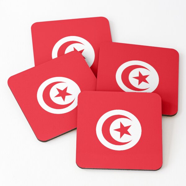 Item preview, Flag of Tunisia designed and sold by Freihalt.
