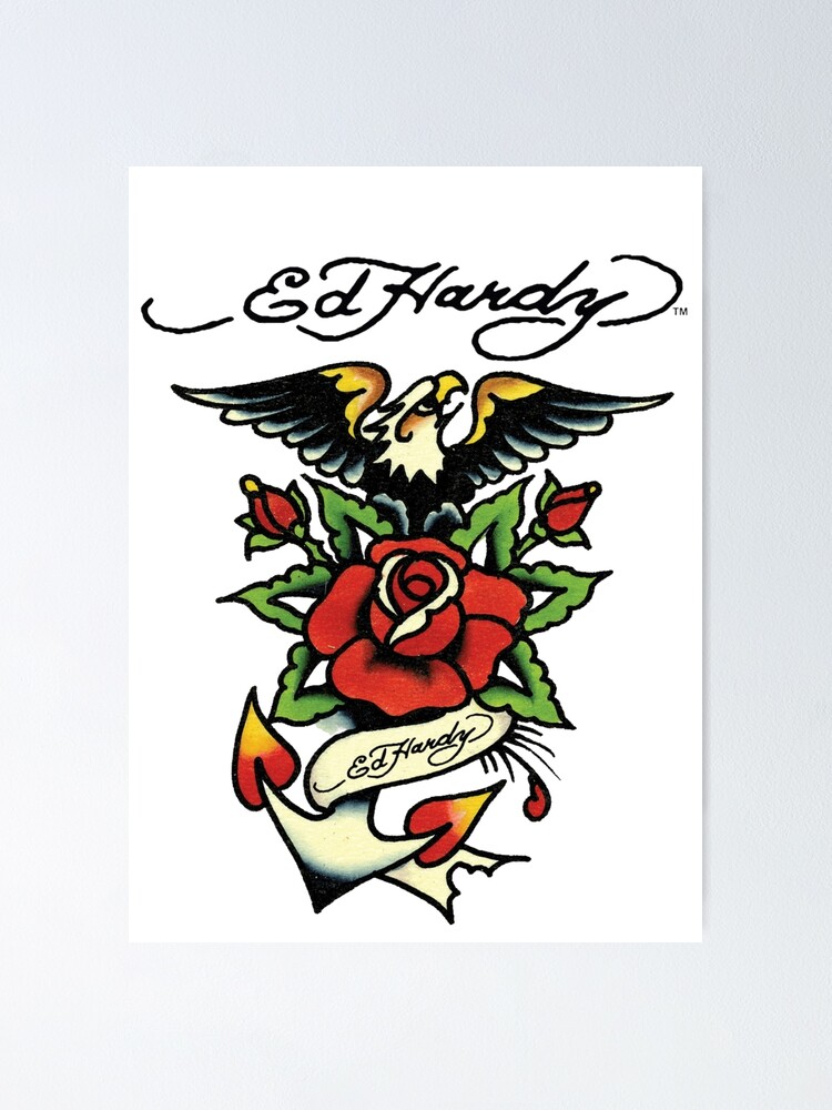 Ed Hardy Tattoo Artwork offers Poster 24 x 36