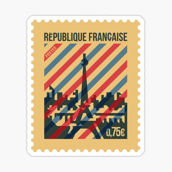 Aperçu de l'œuvre Timbre ancien de France créée et vendue par Travellerz.