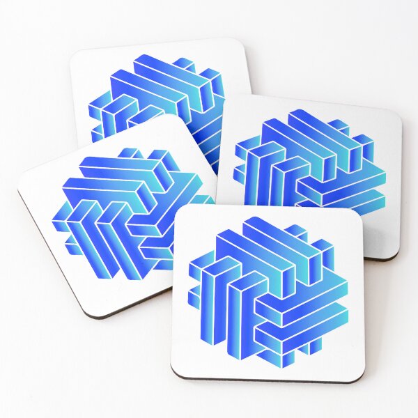 Item preview, Eempohsibol Shape 1: Shapes Of Blue designed and sold by Randomazer.