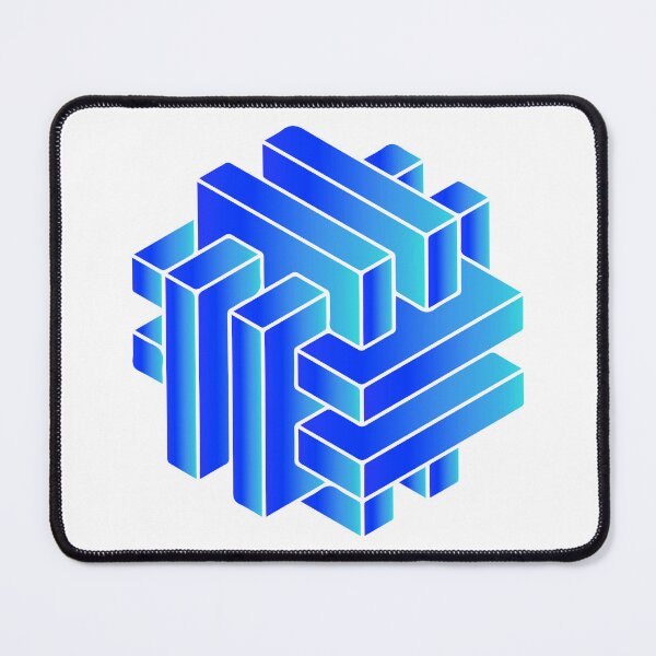 Item preview, Eempohsibol Shape 1: Shapes Of Blue designed and sold by Randomazer.