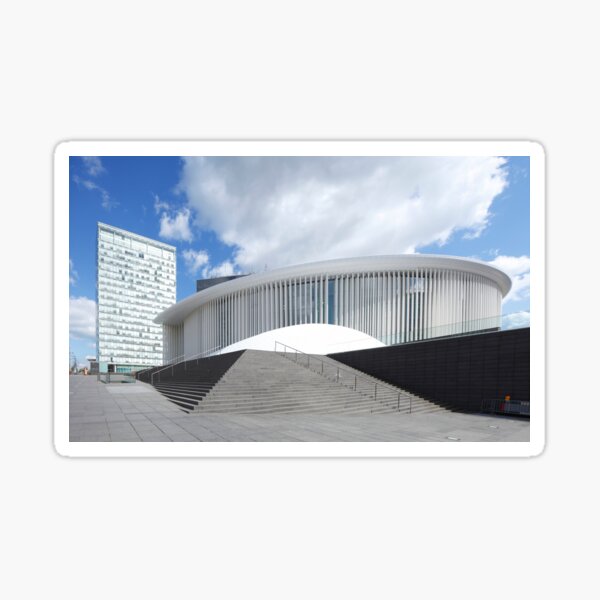Luxemburg; Philharmonie Sticker