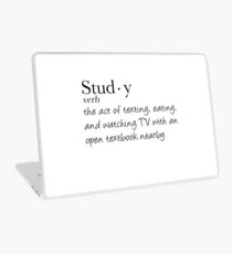 Definition of Study Laptop Skin