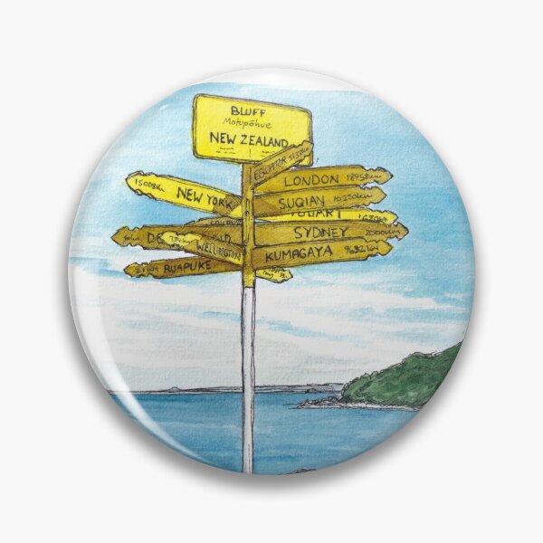 Item preview, Sterling Point - Bluff Watercolour designed and sold by Tom Napper Design.