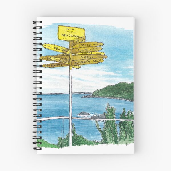 Item preview, Sterling Point - Bluff Watercolour designed and sold by Tom Napper Design.
