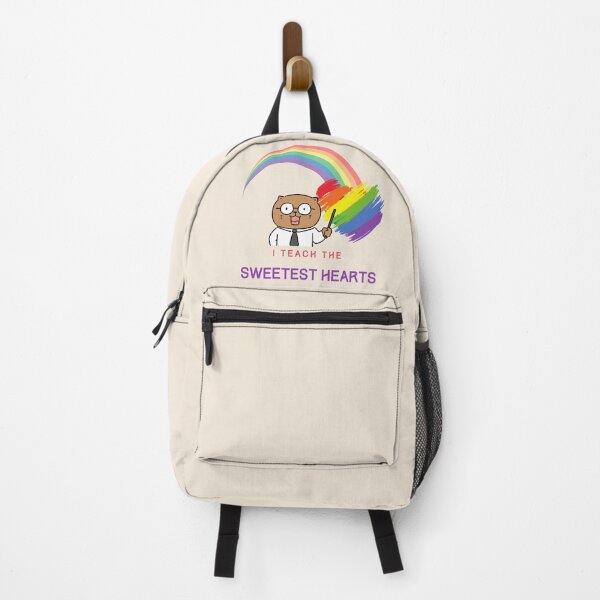 Item preview, i teach the sweetest hearts - Cute Cat Teacher designed and sold by OMdesign10.