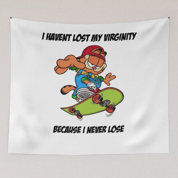 Item preview, Garfield Never Lose-cat designed and sold by ScottAlbe.