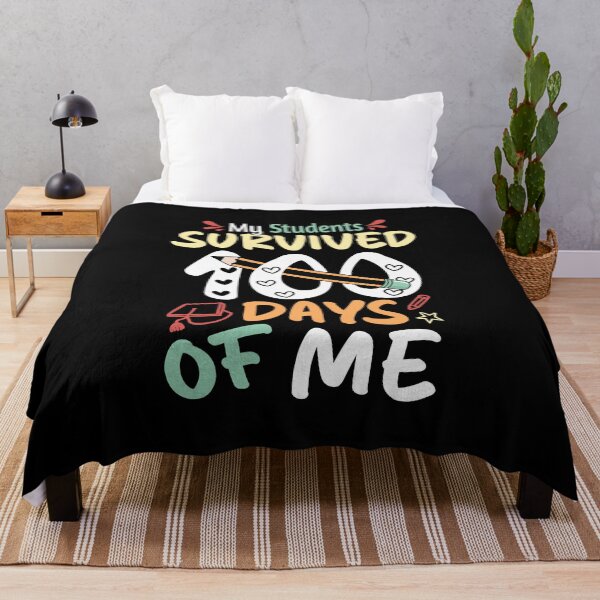 Item preview, My Students Survived 100 Days Of Me  Funny designed and sold by trendyshopy.