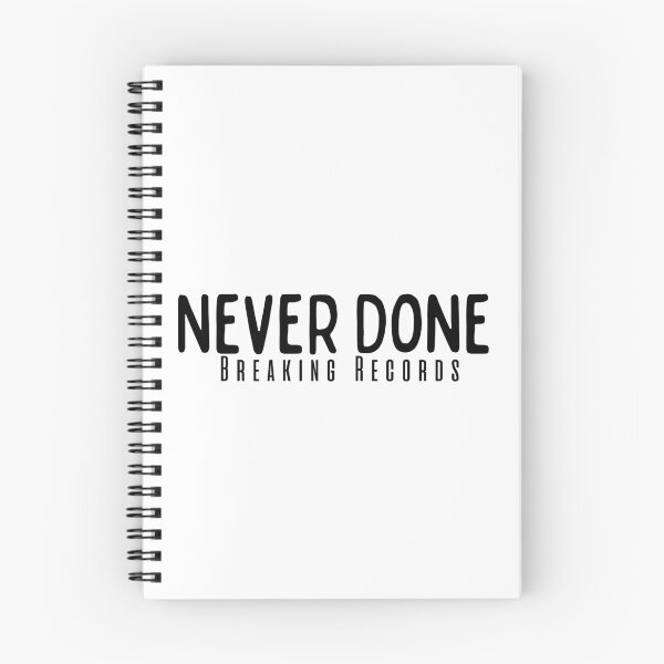 Item preview, Never Done Breaking Records designed and sold by Besty Prod.