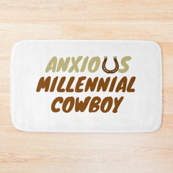 Item preview, Anxious millennial cowboy designed and sold by anas667.