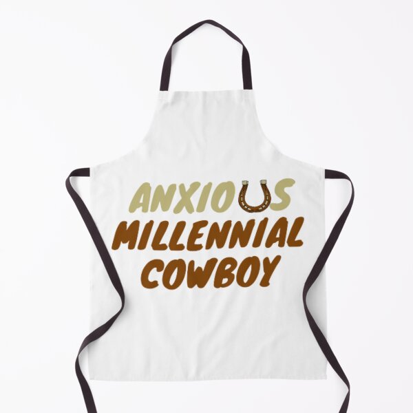 Item preview, Anxious millennial cowboy designed and sold by anas667.