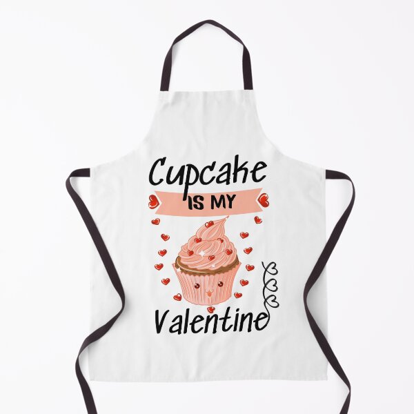 Item preview, Cupcake Is My Valentine- Cute cupcake With Hearts designed and sold by AmeliaStore1.
