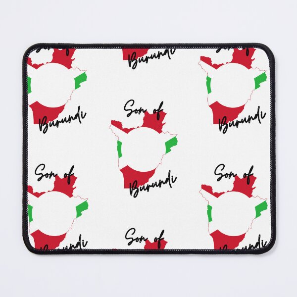 Item preview, Son of Burundi Map Flag designed and sold by NovawayDirect.