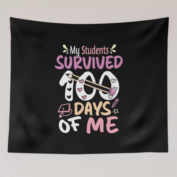 Item preview, My Students Survived 100 Days Of Me  Funny and lovely designed and sold by trendyshopy.