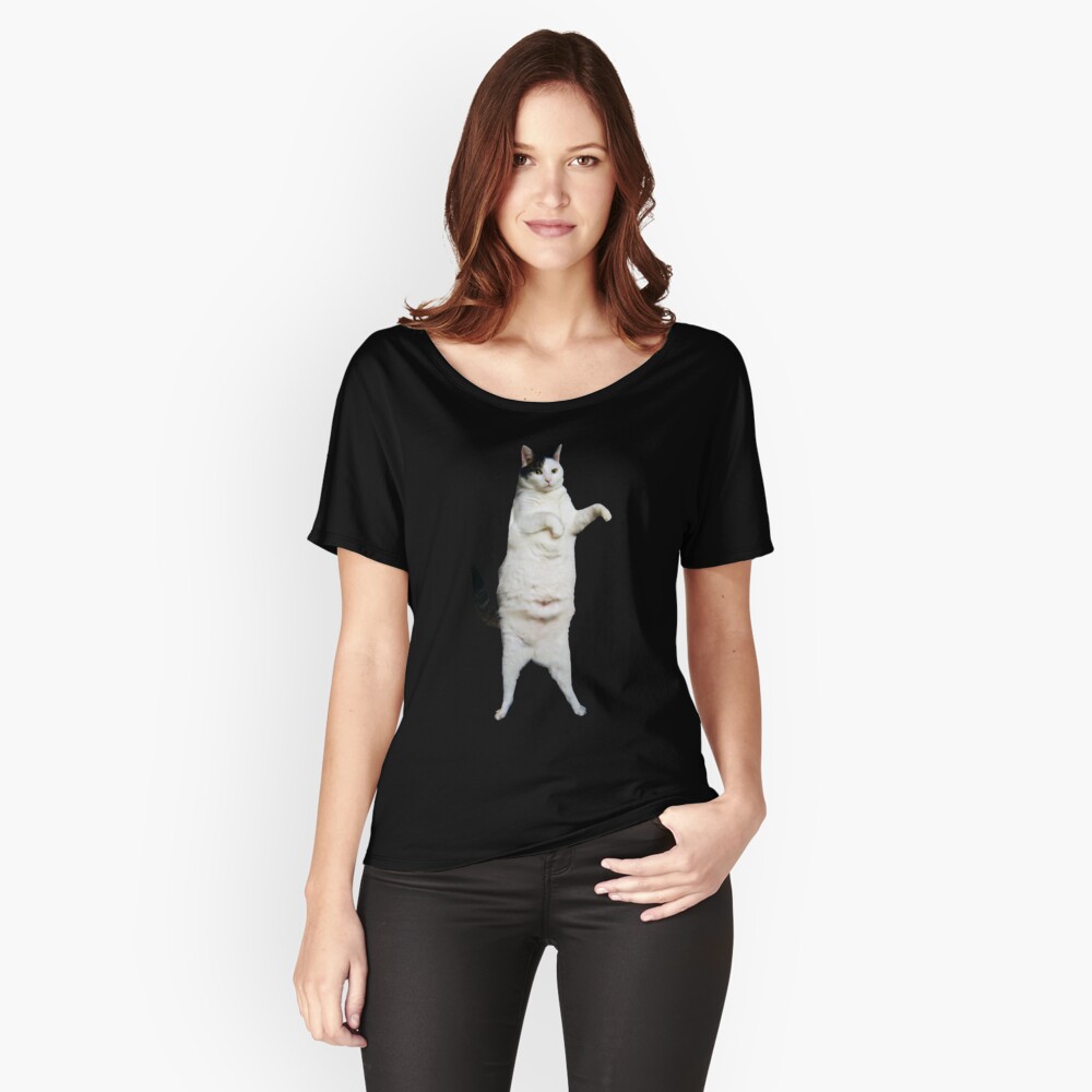 Kitty Cat Tanz Loose Fit T-Shirt