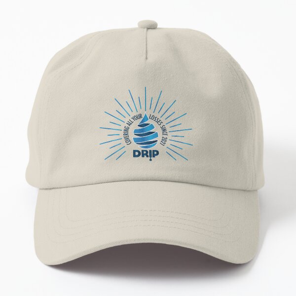 DRIP is covering your losses! In Blue Dad Hat