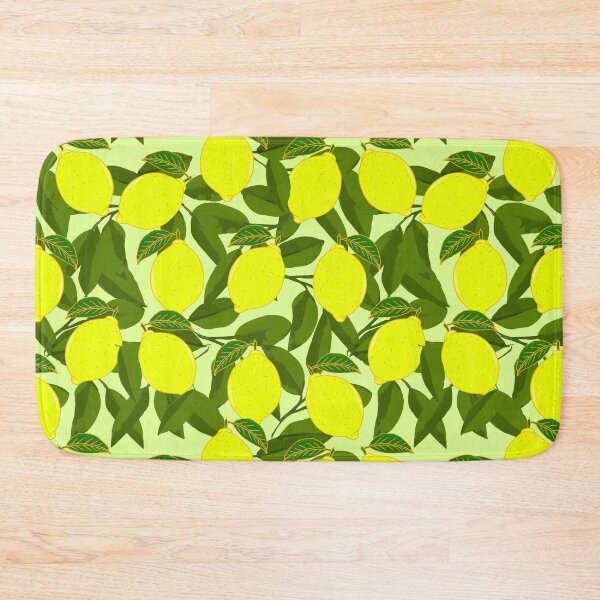Item preview, Summer Lemons Mediterranean Fruit Pattern designed and sold by HotHibiscus.