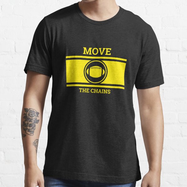 Move the Chains T-Shirt  American Football Tee - Voltage Sport