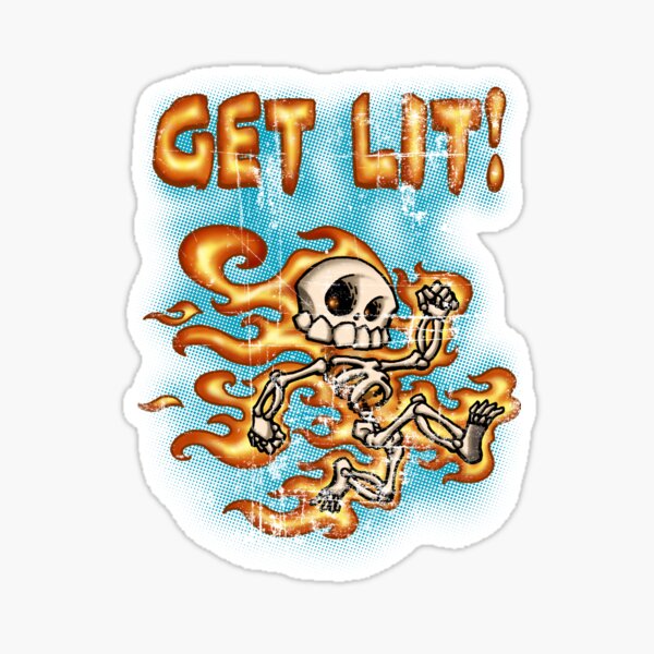 Get Lit! Sticker