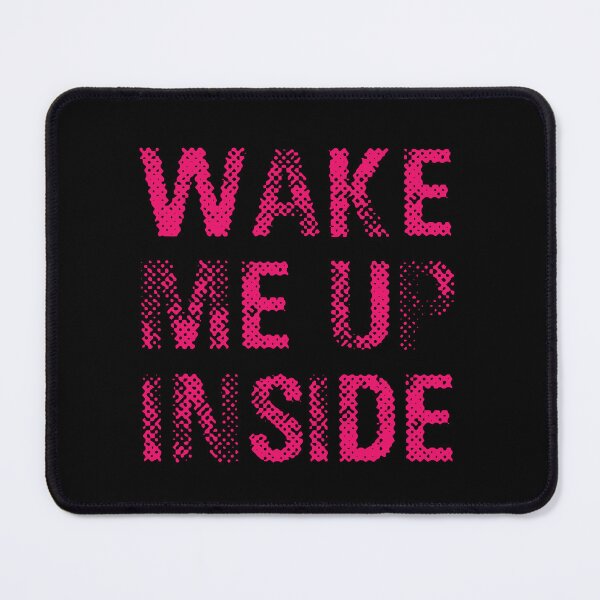 Item preview, Wake Me Up Inside (pink) designed and sold by Steve Anderssen.