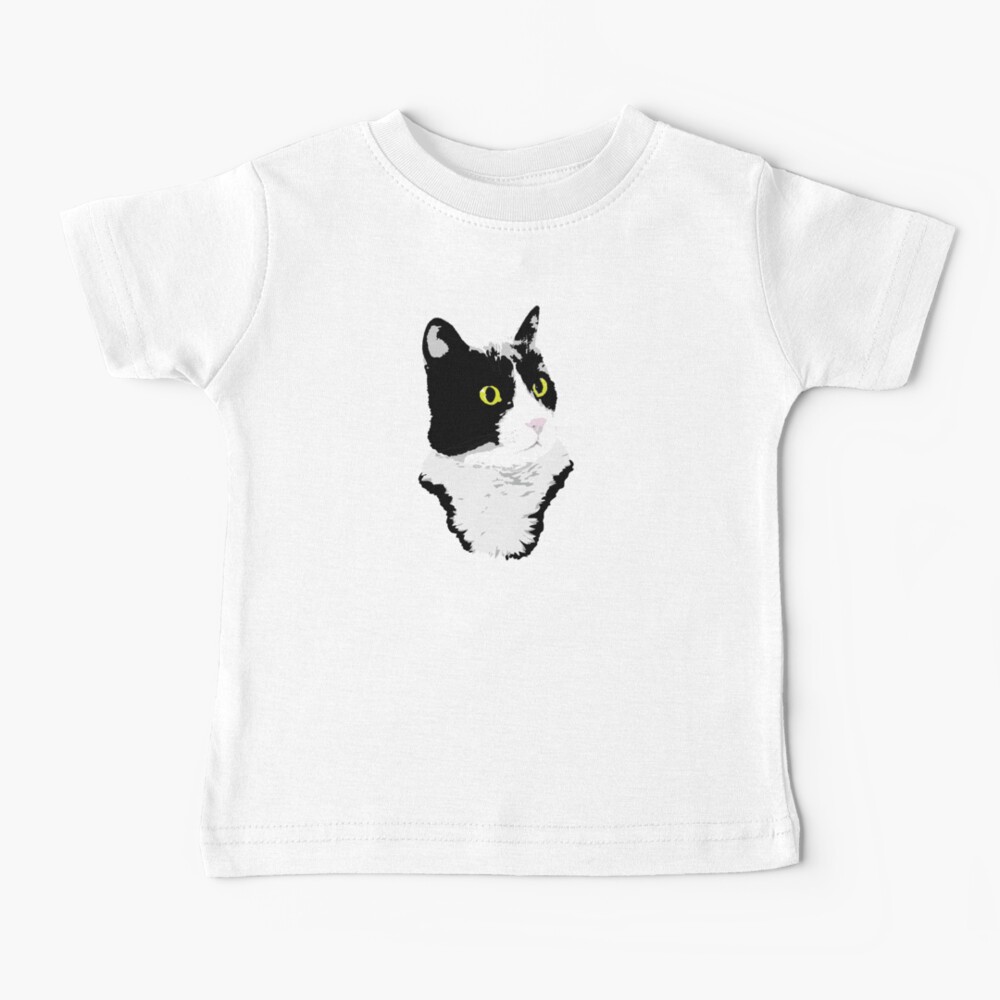 Regal Tuxedo Kitty Baby T-Shirt
