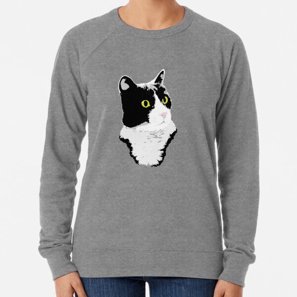 Regal Tuxedo Kitty Lightweight Sweatshirt