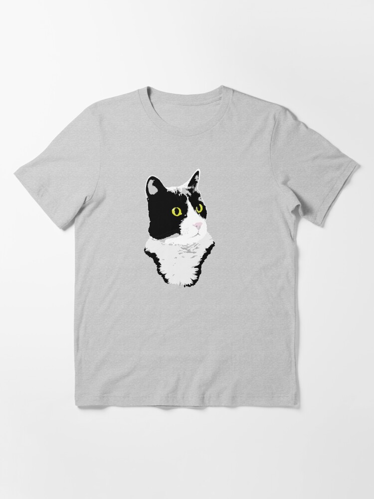 Alternate view of Regal Tuxedo Kitty Essential T-Shirt