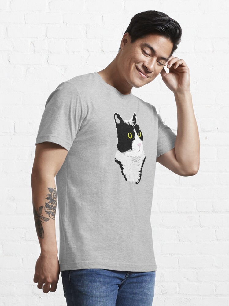 Alternate view of Regal Tuxedo Kitty Essential T-Shirt