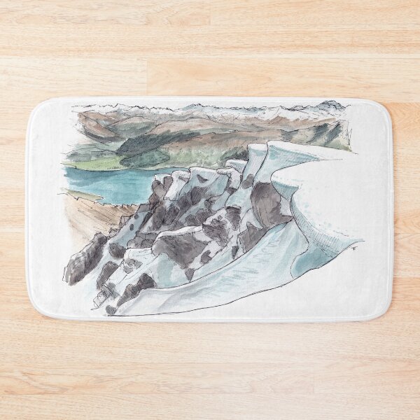 Item preview, Mt Alaska Summit Watercolour designed and sold by Tom Napper Design.
