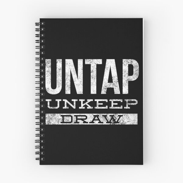 Item preview, Untap unkeep draw designed and sold by Letters-Art.